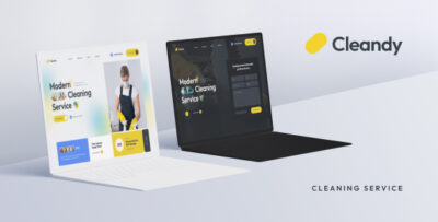 Cleandy - Cleaning Services html Template