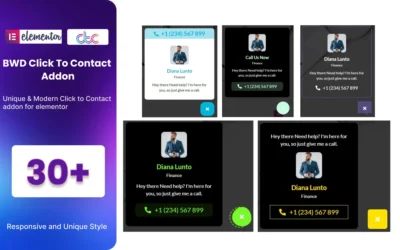 Click To Contact WordPress Plugin For Elementor