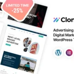 Clonads - Advertising Agency and Digital Marketing WordPress Theme