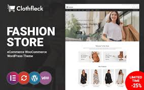 Clothfleck Fashion Designer Clothes WooCommerce Theme