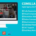Comilla - Digital Agency One Page WordPress Theme