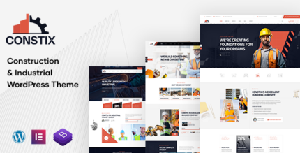 Constix - Construction Industrial WordPress Theme