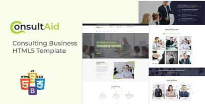 ConsultAid - Consulting Business HTML Template