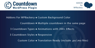 Countdown - Addons for WPBakery Page Builder