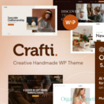 Crafti - Creative Handmade WordPress Theme