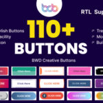 Creative buttons addon for elementor