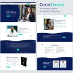 Curie – WordPress Theme For Authors And Writers