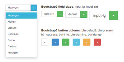 Custom Select for Twitter Bootstrap 3