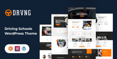 DRVNG - Driving School WordPress Theme