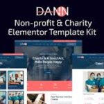 Dann - Non-profit & Charity Elementor Template Kit
