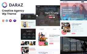 Daraz - Creative Agency Elementor Wordpress Theme