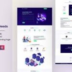 Data Deeds - Data Analysis Elementor Landing Page