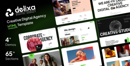 Delixa - Creative Digital Agency HTML5 Template