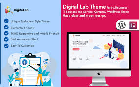 DigitalLab - IT Solutions Company WordPress Theme