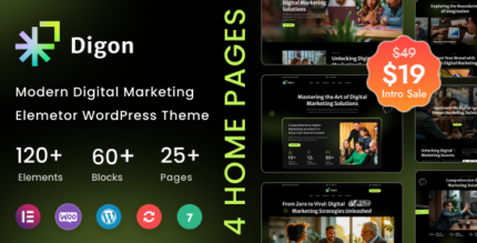 Digon - Digital Marketing Agency WordPress Theme