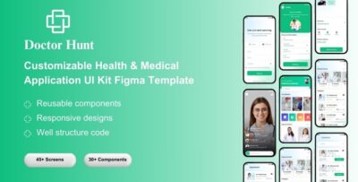 Doctor Hunt - Healthcare Provider | Healthcare App - React Native Full App