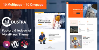 Dustra Factory Industrial WordPress