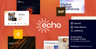 Echo - Digital Marketing & Creative Agency WordPress Theme