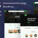 Ecolar - Environment & Ecology WordPress Theme