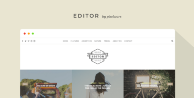 Editor - A WordPress Theme for Bloggers