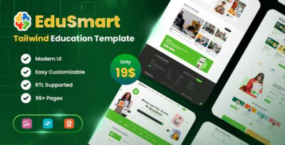 EduSmart Responsive HTML Templates for Online Education