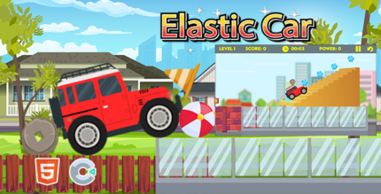 Elastic Car - HTML5 Game - Construct 3