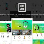 Electronics eCommerce WordPress Woocommerce Theme - Exzo