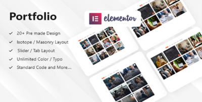 Elementor Portfolio Addon WordPress Plugin - Video