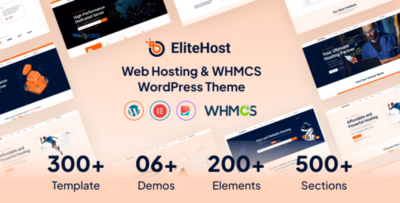 Elitehost - Webhosting & WHMCS WordPress Theme