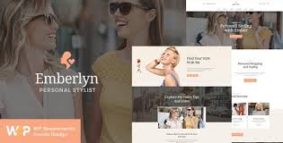 Emberlyn Personal Stylist & Fashion Clothing WordPress Theme