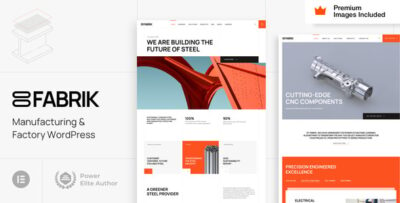 Fabrik - Manufacturing & Factory WordPress