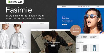 Fasimie - Clothing & Fashion Responsive Shopify 2.0 Theme