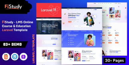 FiStudy - LMS Online Course & Education Laravel Template