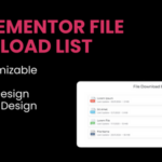 File Download List Elementor Widget