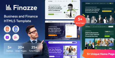 Finazze - Business and Finance HTML Template