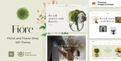 Fiore - Flower Shop Florist Ecommerce WordPress Theme