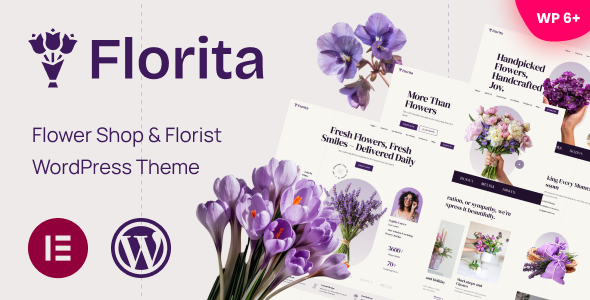 Florita - Flower Shop & Florist WordPress Theme Florita - Flower Shop & Florist WordPress Theme