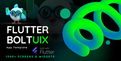 Flutter Boltuix App Template 2025 Premium Flutter Material Design UIX