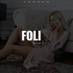 Foliex - One Page Portfolio WordPress Theme