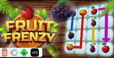 Fruit Frenzy - HTML5 Construct3 Game