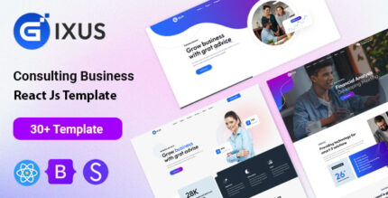 Gixus - Consulting Business React Template