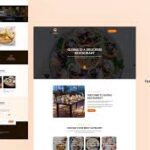 Global Restaurant - Restaurant Services Elementor Landing Page