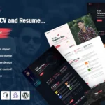 Gogrin - Personal and CV WordPress Theme