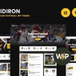 Gridiron American Football & NFL Superbowl Team WordPress Theme