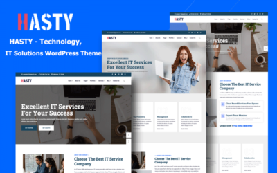 Hasty - IT Solutions, Technology & Multipurpose WordPress Theme