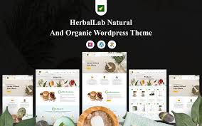 HerbalLab Natural and Organic WordPress Theme