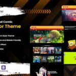 HitZone - Anime and Comic Elementor Wordpress Template