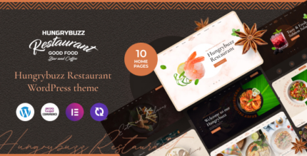 Hungrybuzz - Restaurant WordPress Theme