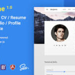 I am Mat - Material Personal Resume CV vCard WordPress Theme