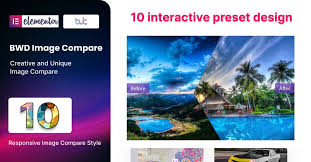 Image Compare WordPress Plugin For Elementor